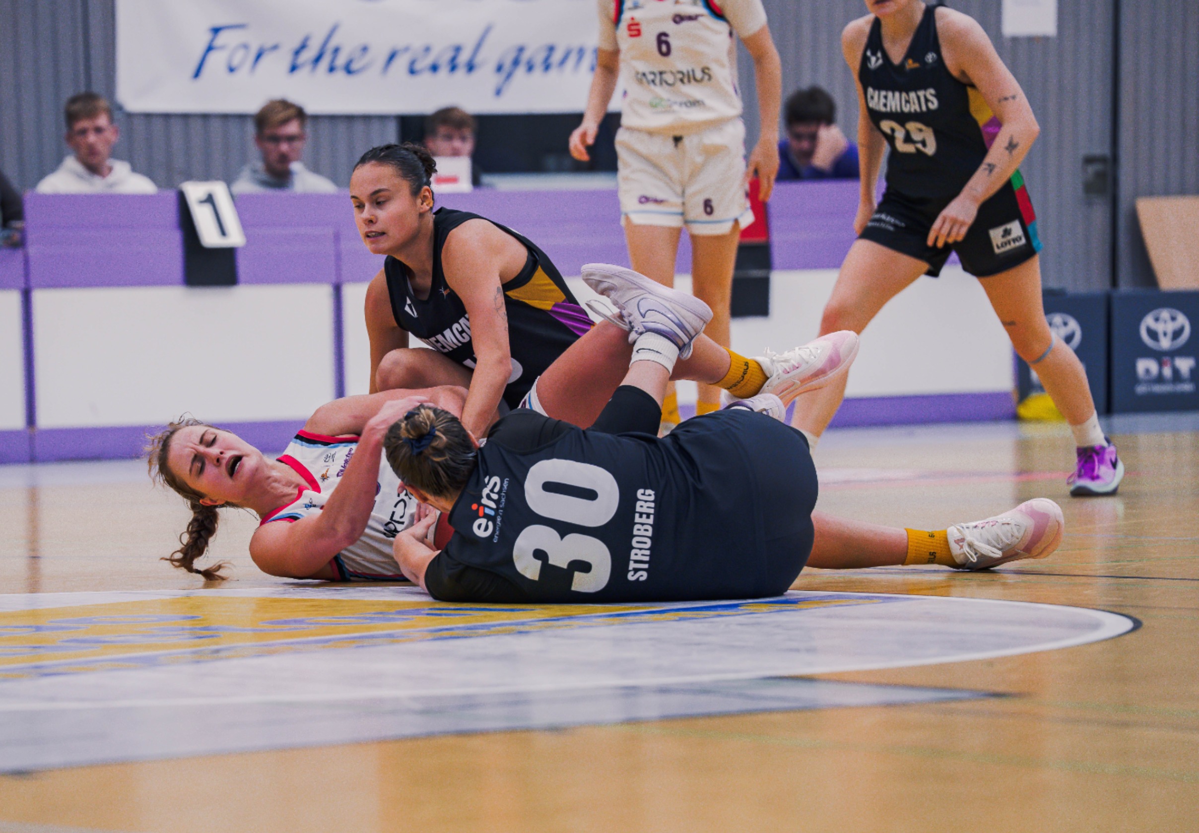 Veilchen Ladies bleiben cool trotz hitziger Presse der ChemCats