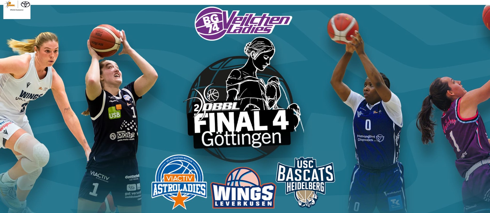 FINAL-4-TURNIER AM KOMMENDEN WOCHENENDE IN GÖTTINGEN